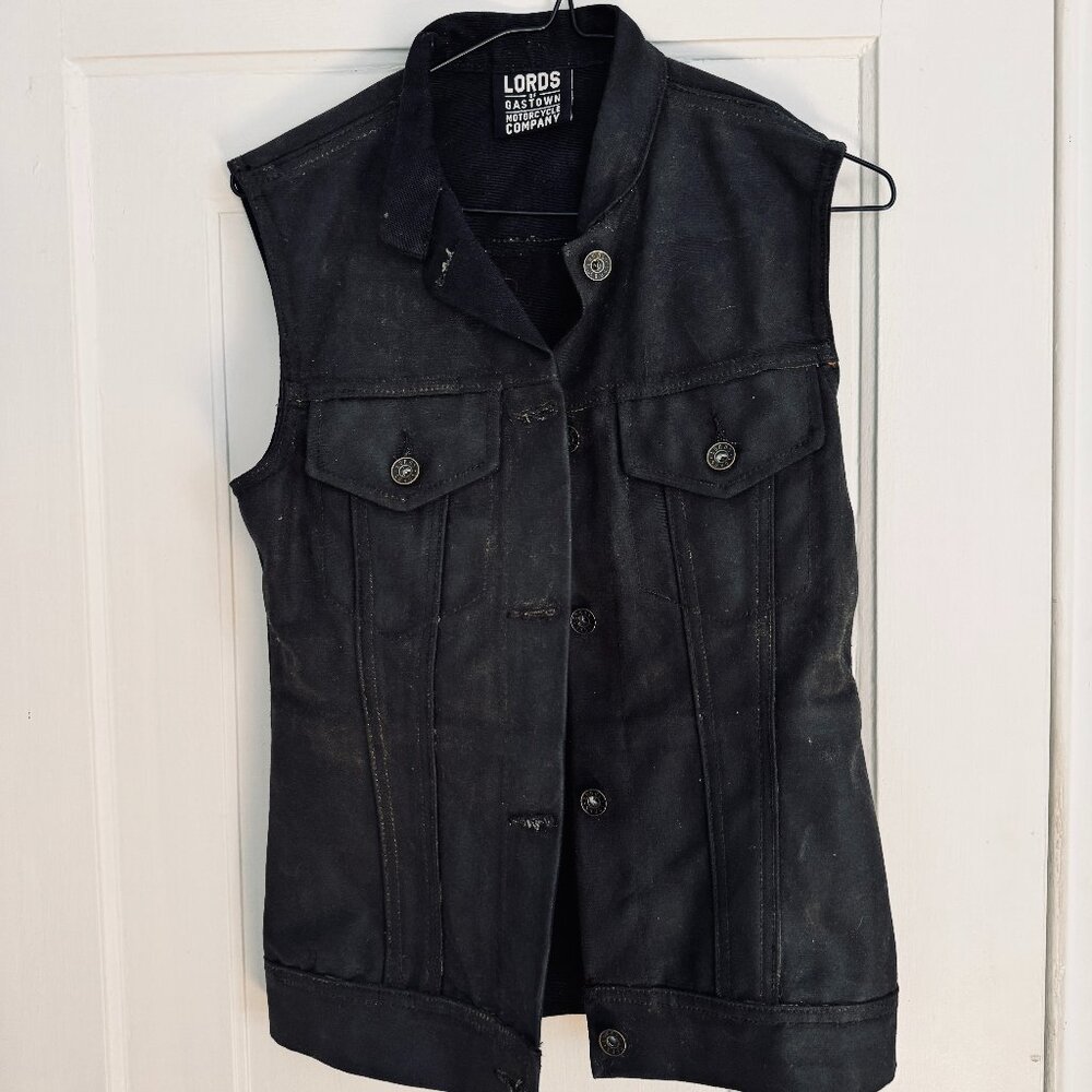 Lords of Gastown Waxed Denim Vest